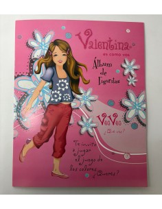 ALBUM DE FIGURITAS VALENTINA .