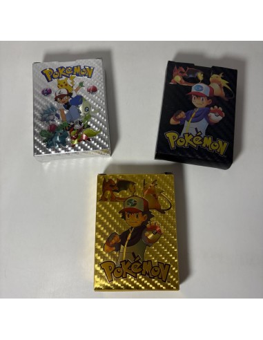 MAZO METALIZADO POKEMON DORADO