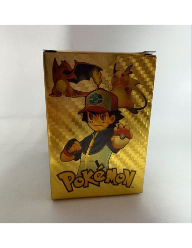MAZO METALIZADO POKEMON DORADO