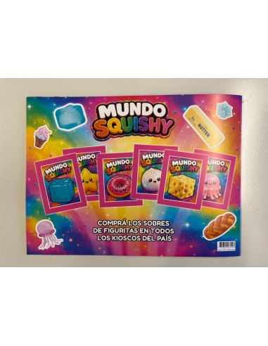 ALBUM DE FIGURITAS MUNDO SQUISHY