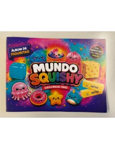 ALBUM DE FIGURITAS MUNDO SQUISHY