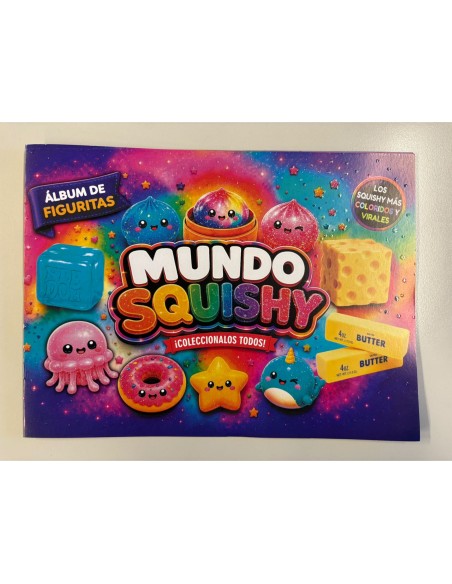 ALBUM DE FIGURITAS MUNDO SQUISHY