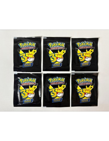 SOBRE DE FIGURITAS NEGRO - POKEMON 30 ANIVERSARIO!
