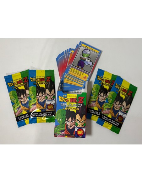 EXPANSION DE CARTAS DRAGON BALL Z PERSONAJES LEYENDA