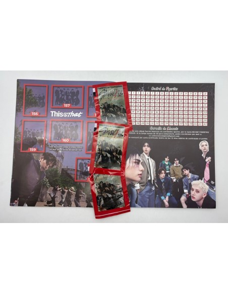 ALBUM DE FIGURITAS STRAY KIDS.