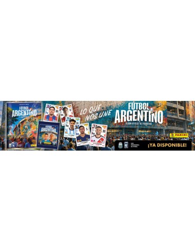 SOBRE DE FIGURITAS DE FUTBOL ARGENTINO 2026.
