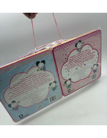 LIBRO DE GOMA EVA ANGEL CAT SUGAR Y SUS AMIGOS + TODO EL AÑO ANGEL .