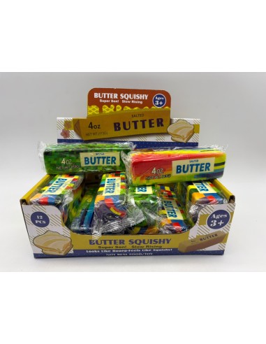 SQUISHY BUTTER CON DISEÑOS SURTIDOS