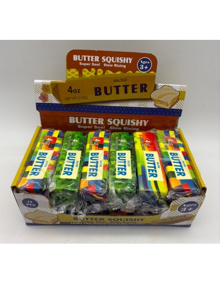 SQUISHY BUTTER CON DISEÑOS SURTIDOS