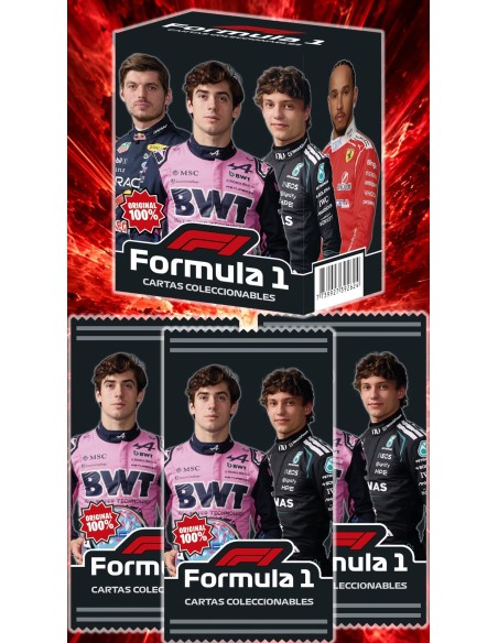 EXPANSION DE CARTAS COLECCIONABLES - FORMULA 1.