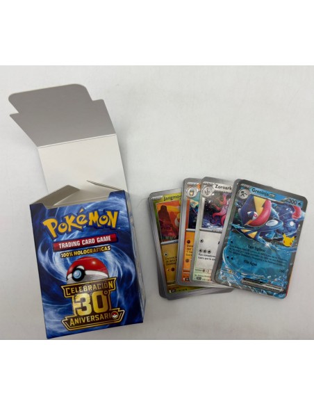 MAZO DE CARTAS POKEMON 30 ANIVERSARIO.