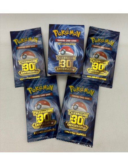 EXPANSION DE CARTAS POKEMON 30 ANIVERSARIO.