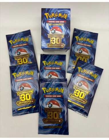EXPANSION DE CARTAS POKEMON 30 ANIVERSARIO.