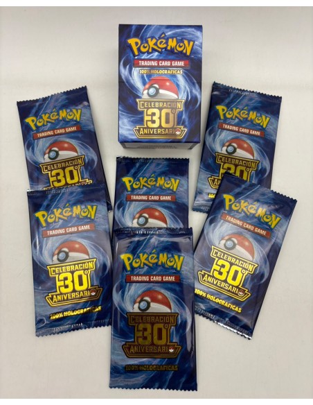 EXPANSION DE CARTAS POKEMON 30 ANIVERSARIO.