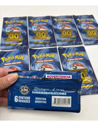 EXPANSION DE CARTAS POKEMON 30 ANIVERSARIO.