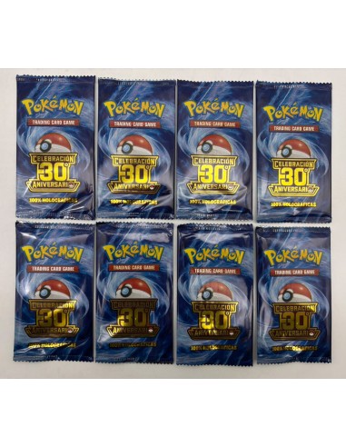 EXPANSION DE CARTAS POKEMON 30 ANIVERSARIO.