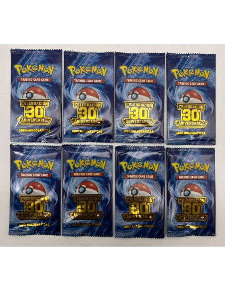 EXPANSION DE CARTAS POKEMON 30 ANIVERSARIO.