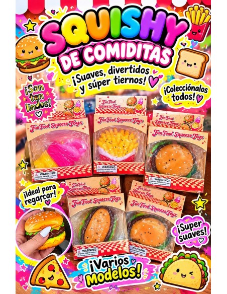FUN FOOD SQUISHY