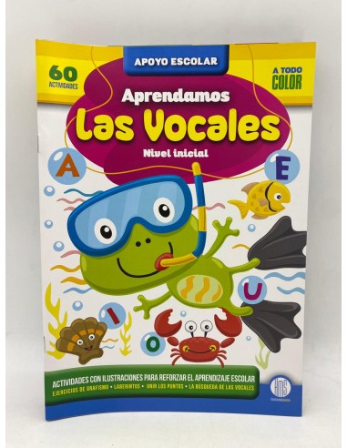 APOYO ESCOLAR , APRENDEMOS LAS VOCALES - NIVEL INICIAL