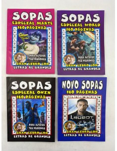 SOPA DE LETRAS DE 160 PAGINAS (14X20) - SURTIDAS
