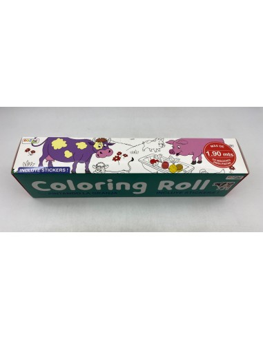 COLORING ROLL -PINTANDO LA GRANJA