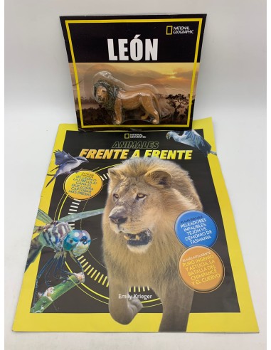 ANIMALES FRENTE A FRENTE NAT GEO - LEON