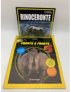 ANIMALES FRENTE A FRENTE NAT GEO - RINOCERONTE
