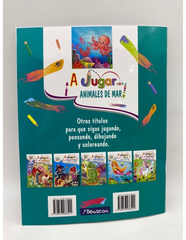 A JUGAR CON ANIMLAES DE MAR