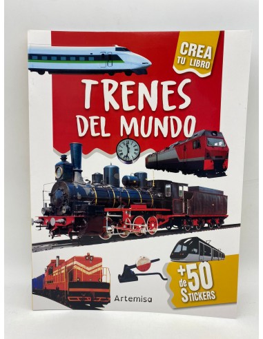 TRENES DEL MUNDO + 50 STICKERS