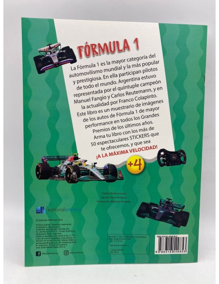 FORMULA 1 + 50 STICKERS