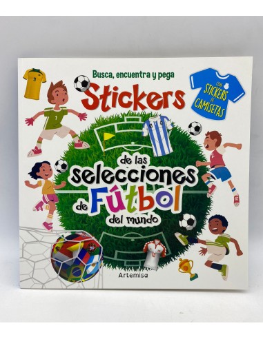 BUSCA, ENCUENTRA Y PEGA STICKERS DE LAS SELECCIONES DE FUTBOL