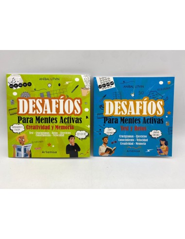 DESAFIOS PARA MENTES ACTIVAS - CREATIVIDAD Y...